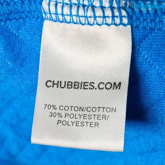 Chubbies Spades Quilted 1/4 Zip Size Medium Men Jacket Athleisure - Picture 7 of 8